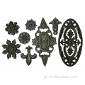 Componentes de ferro forjado decorativo